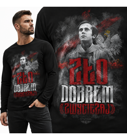 LONGSLEEVE PATRIOTYCZNI  ZŁO DOBREM ZWYCIEŻAJ